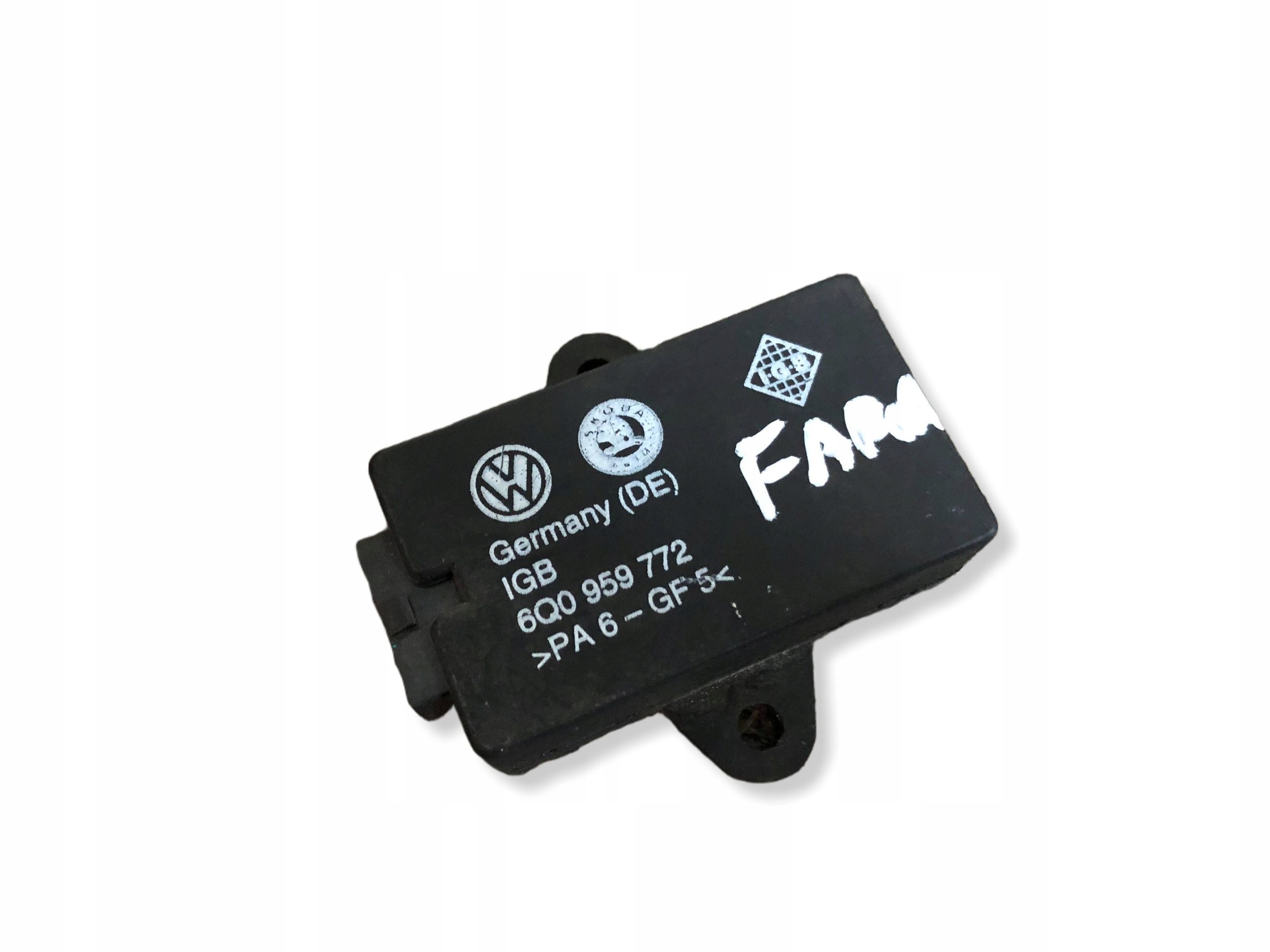 Skoda Fabia Mk1 (6Y) 2005 Przekaźnik grzania fotela 6Q0959772