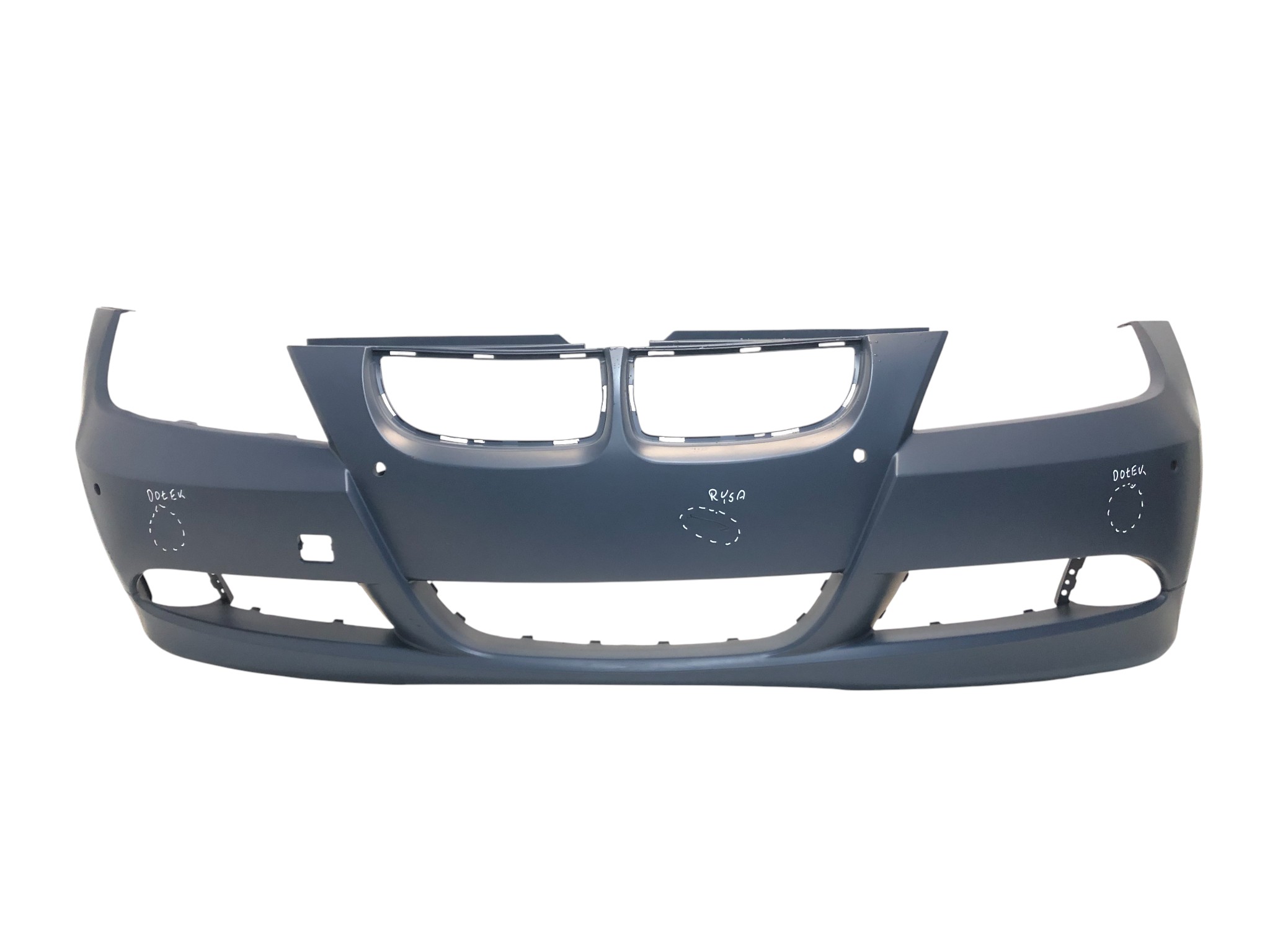 BMW 3 E90 2004-2008 przed liftem POD PDC Zderzak przód przedni