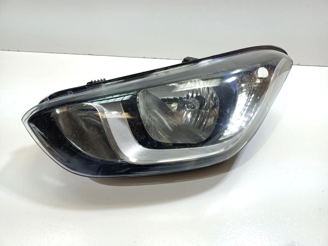 HYUNDAI I20 LIFT 12-14R REFLEKTOR LEWY LAMPA PRZÓD 92101-4P500 USZKODZONA