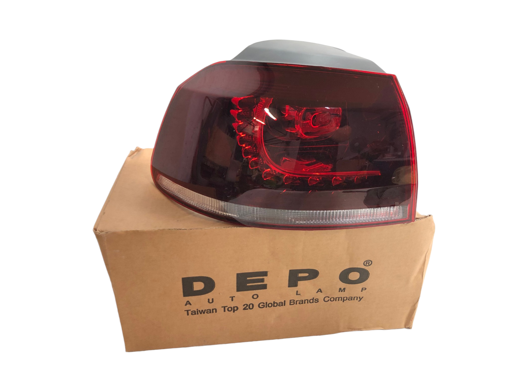 VW GOLF VI 2009-2012 R R32 GTI Lampa tylna lewa Dymiona LED
