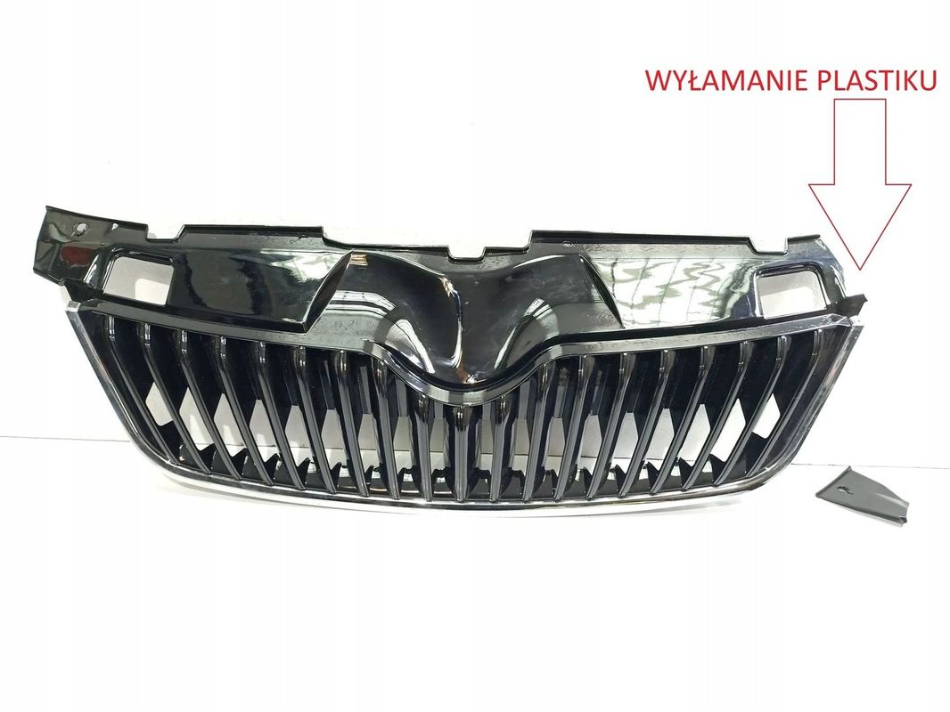 Skoda Fabia II LIFT 10-15 ATRAPA GRILL RAMKA PRZÓD