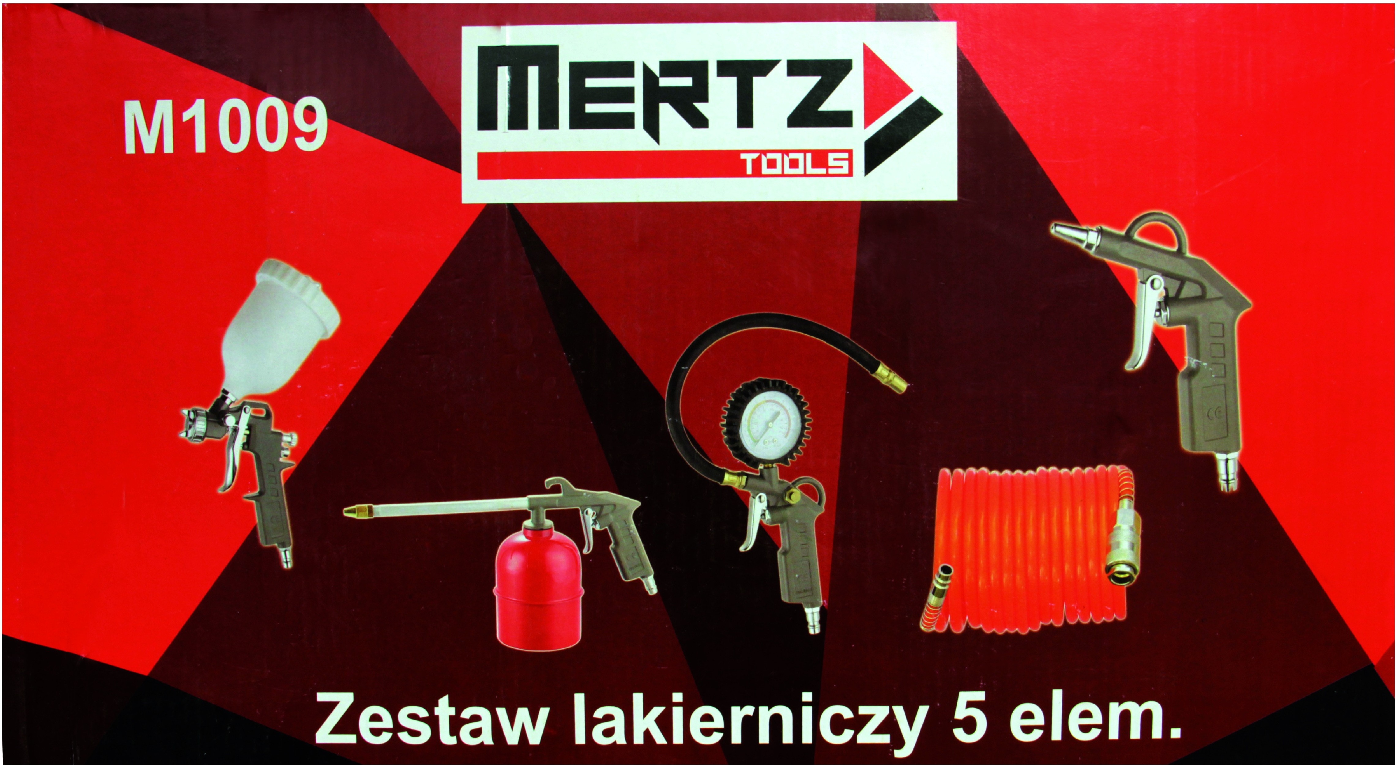 Mertz zestaw lakierniczy 5 el.