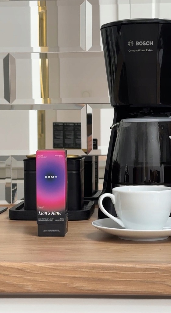 Lion's Mane Soplówka Jeżowata Ekstrakt Skupienie Kreatywność Mózg SOMA