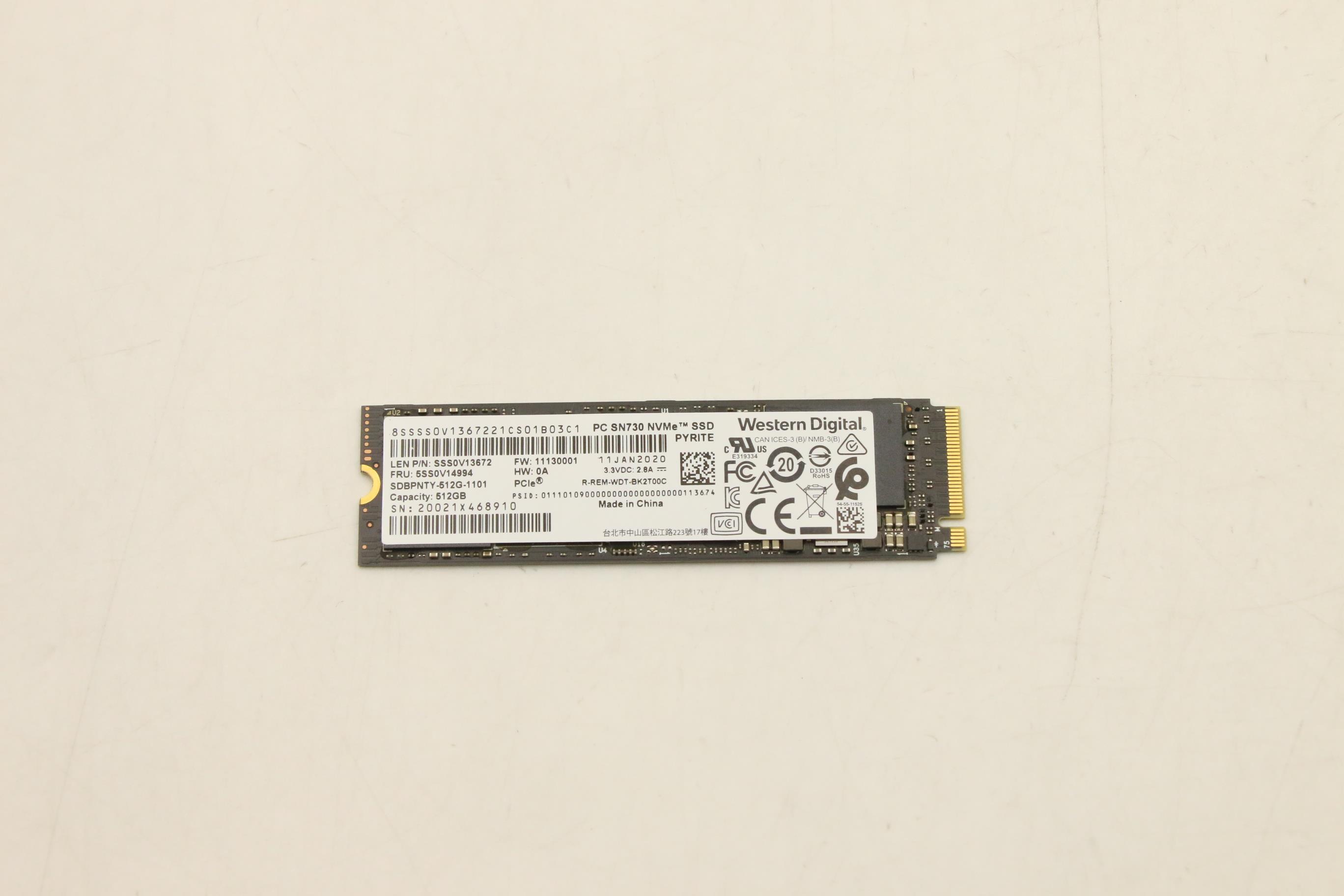 SSD Lenovo SN730 512GB M.2 PCIe - eMAG.ro