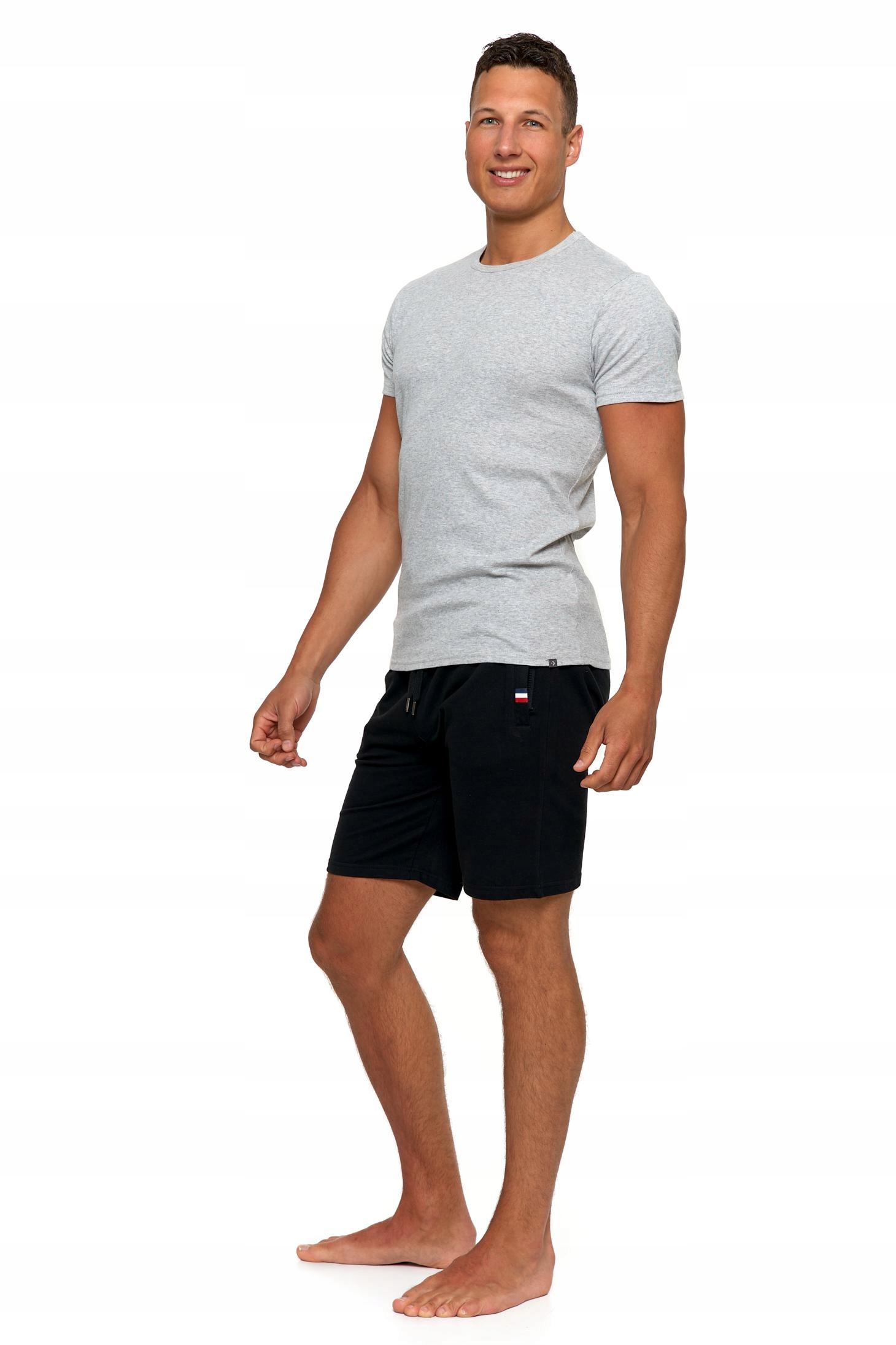 PODKOSZULKA KOSZULKA MĘSKA GŁADKA 100 % BAWEŁNA KLASYCZNA SZARA MORAJ - M