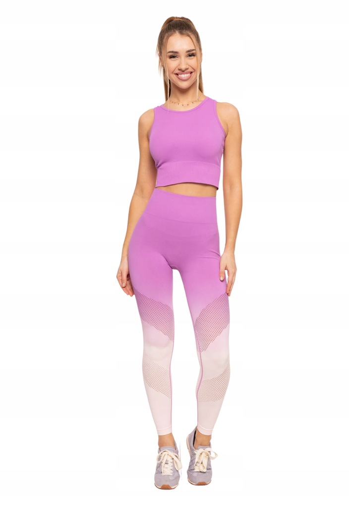 Legginsy Sportowe Damskie Wysoki Stan Push-Up Kryjące na Siłownię MORAJ S