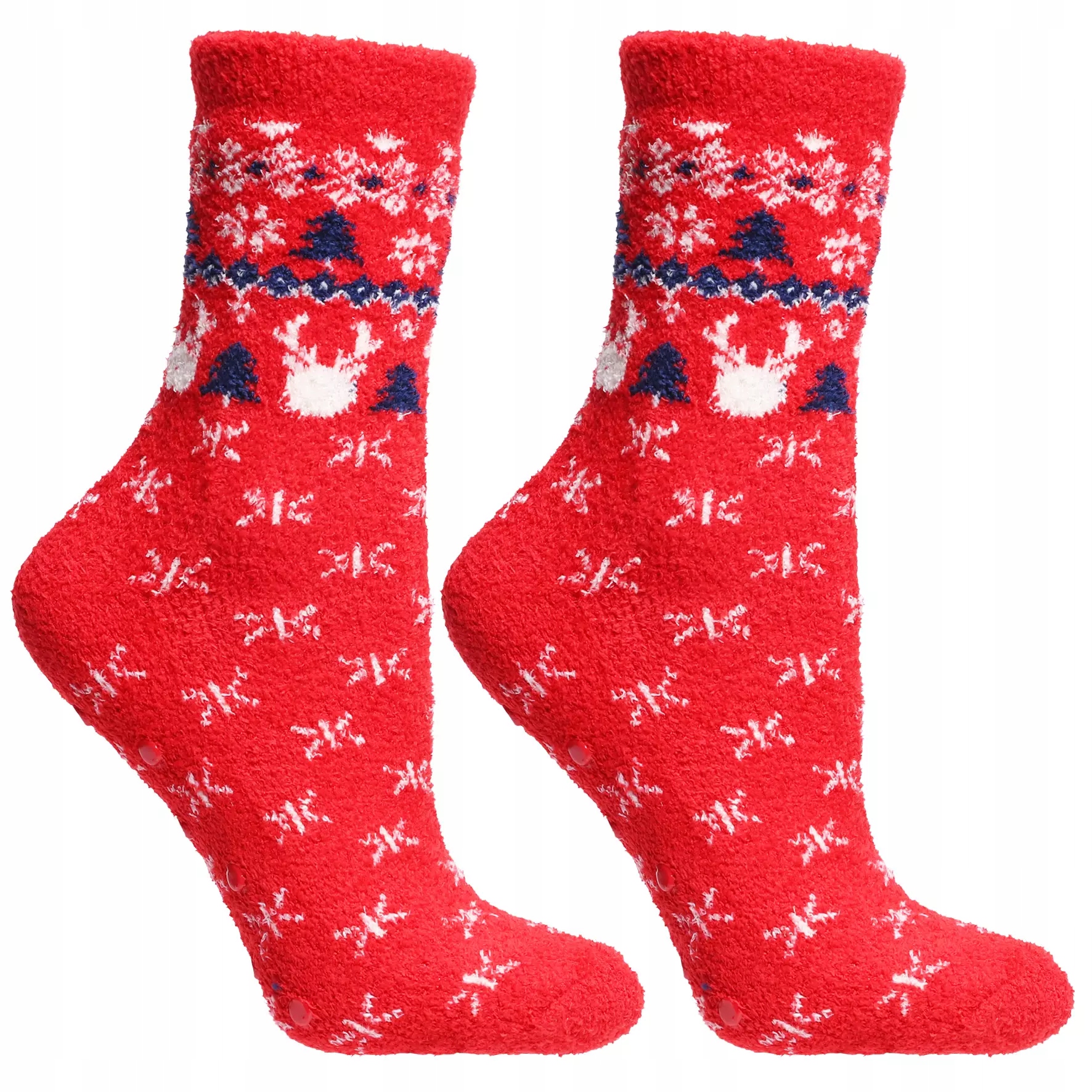 Skarpetki Świąteczne ABS FROTTE GRUBE 2-PAK SKARPETY NA PREZENT MORAJ 36-40