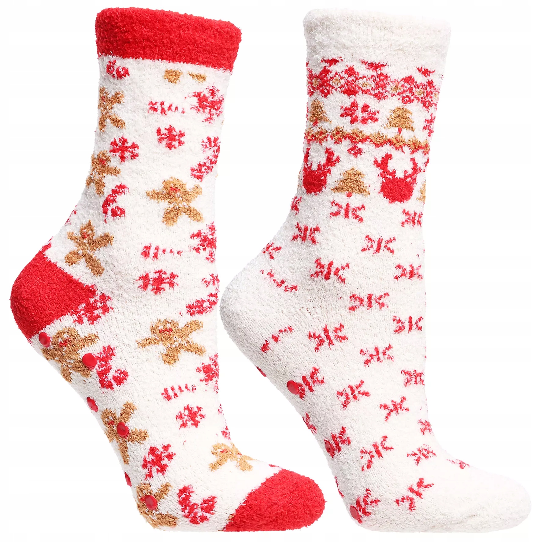 Skarpetki Świąteczne ABS FROTTE GRUBE 2-PAK SKARPETY NA PREZENT MORAJ 36-40