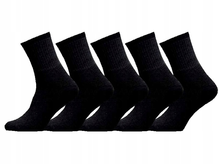 Skarpety Frotta 5 PAR Bawełniane Grube 35-38