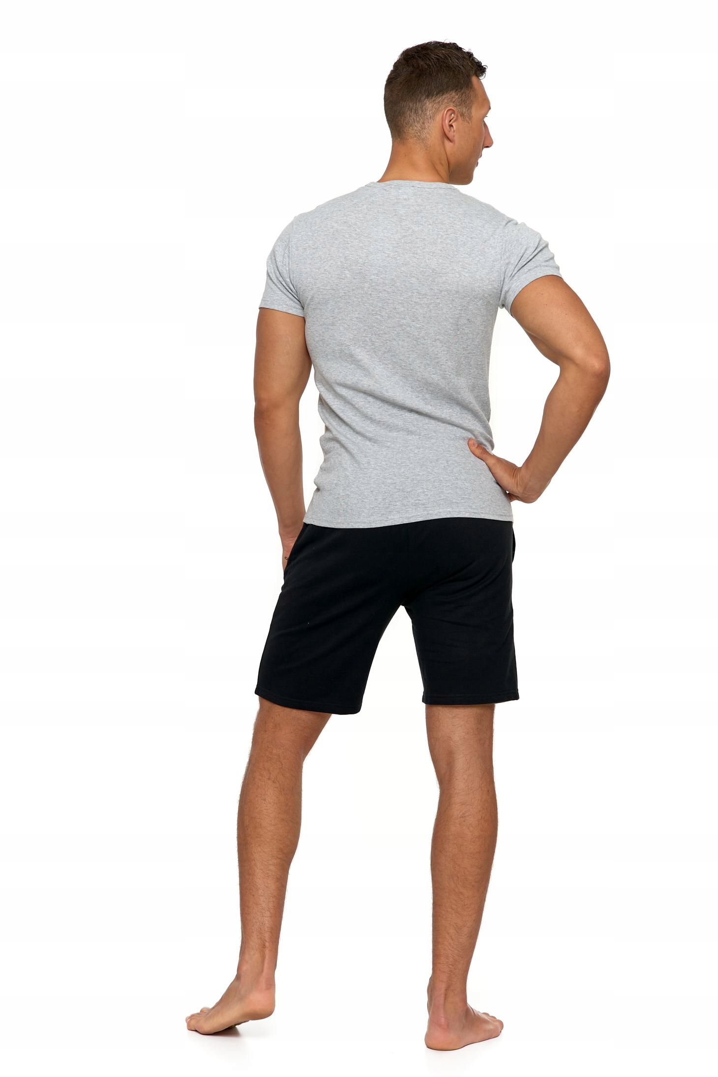 PODKOSZULKA KOSZULKA MĘSKA GŁADKA 100 % BAWEŁNA KLASYCZNA SZARA MORAJ - M