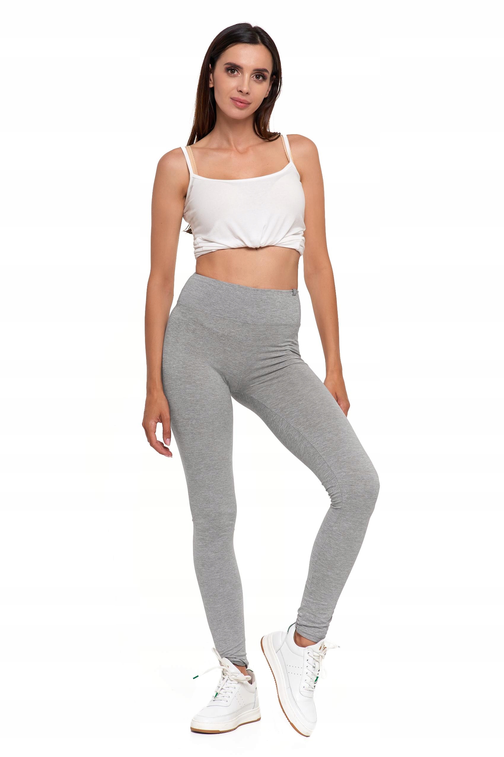 MORAJ Legginsy Damskie Kryjące z Wysokim Stanem L/XL