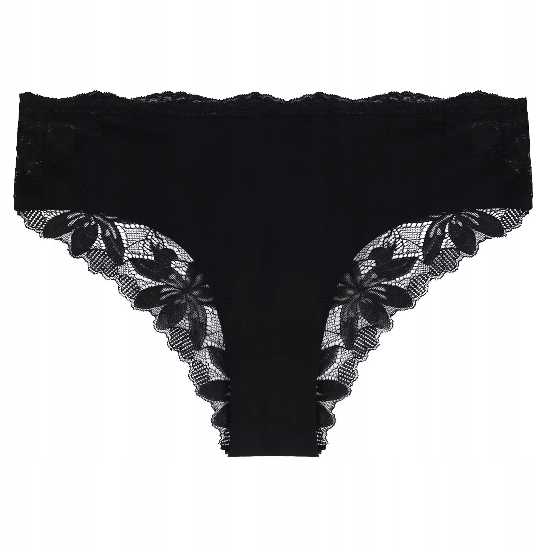 Majtki Figi Damskie Koronkowe Bikini Seksowne Bawełniane 3-szt. MORAJ - XL