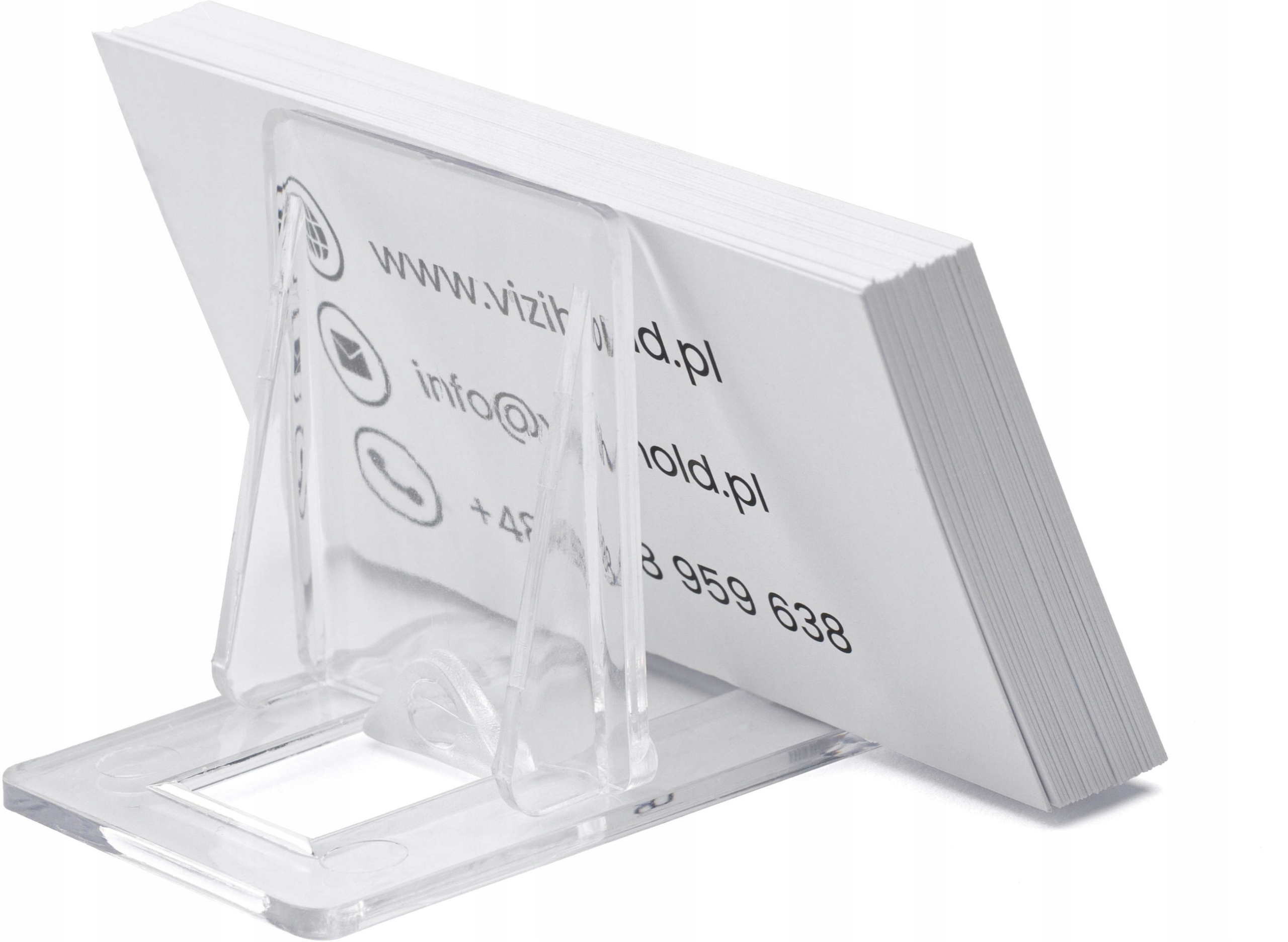 Podstawka, stojak na wizytówki od VIZIHOLD