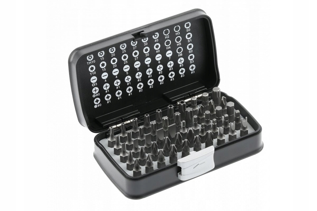 Zestaw końcówek wkrętakowych 50 szt. Hoegert Technik HT1R461