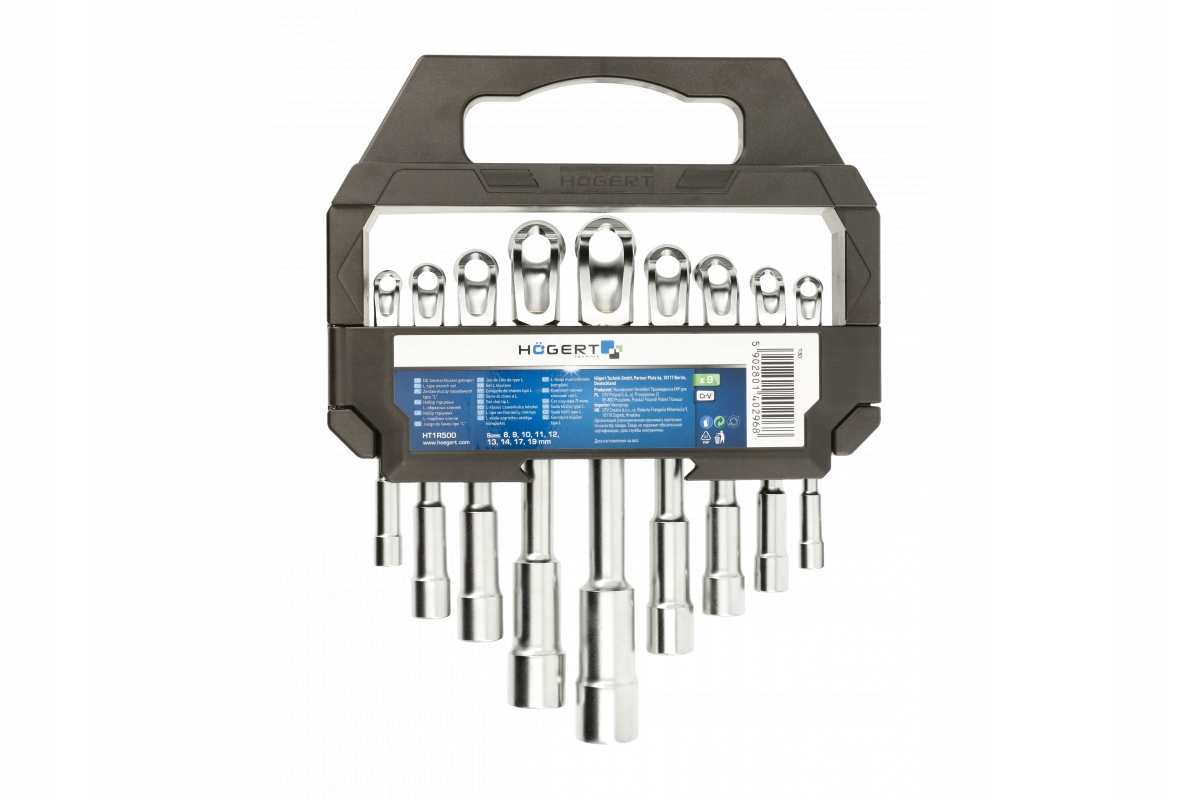 Zestaw kluczy nasadowych typu 