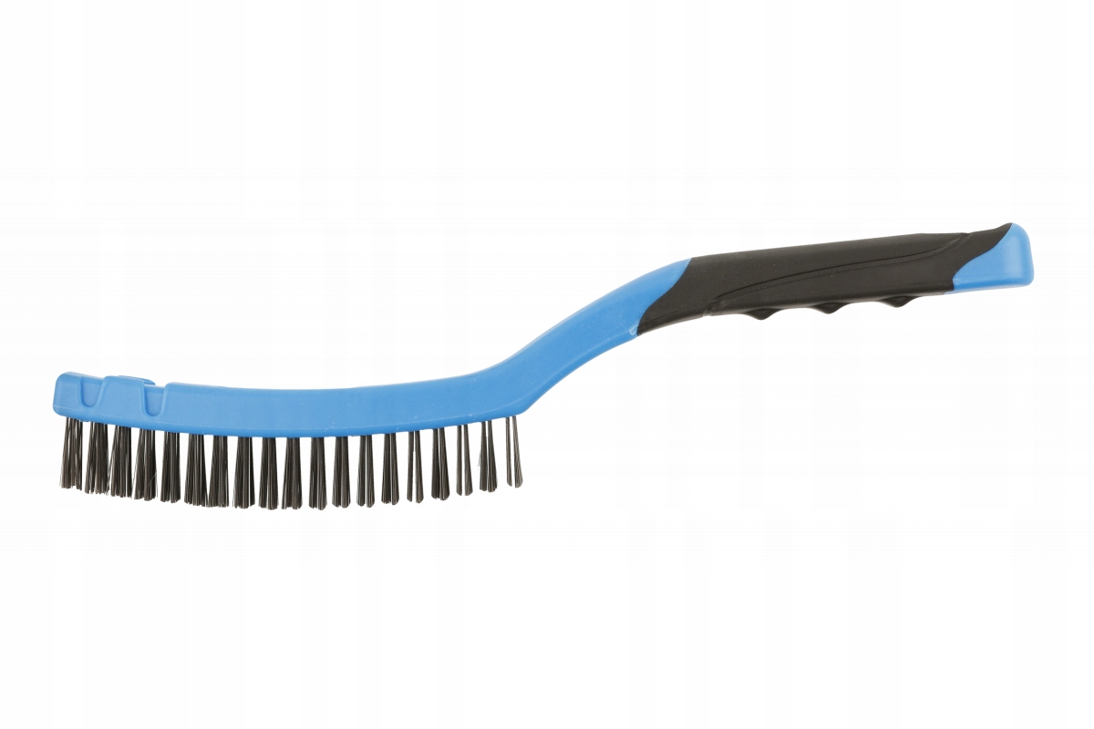 Szczotka druciana, drut stalowy, 3 x 19