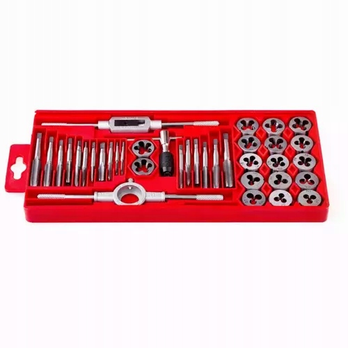 Komplet gwintowników i narzynek