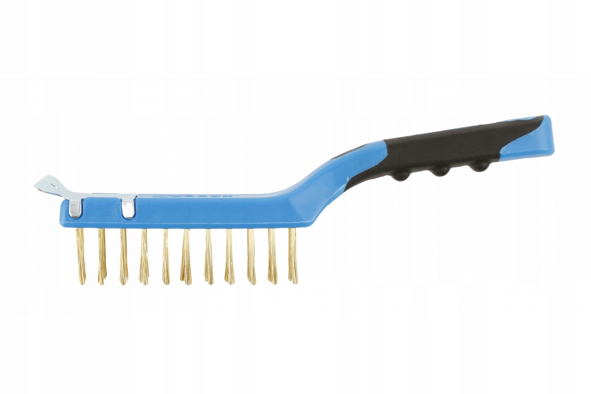 Szczotka druciana ze skrobakiem 4 x11