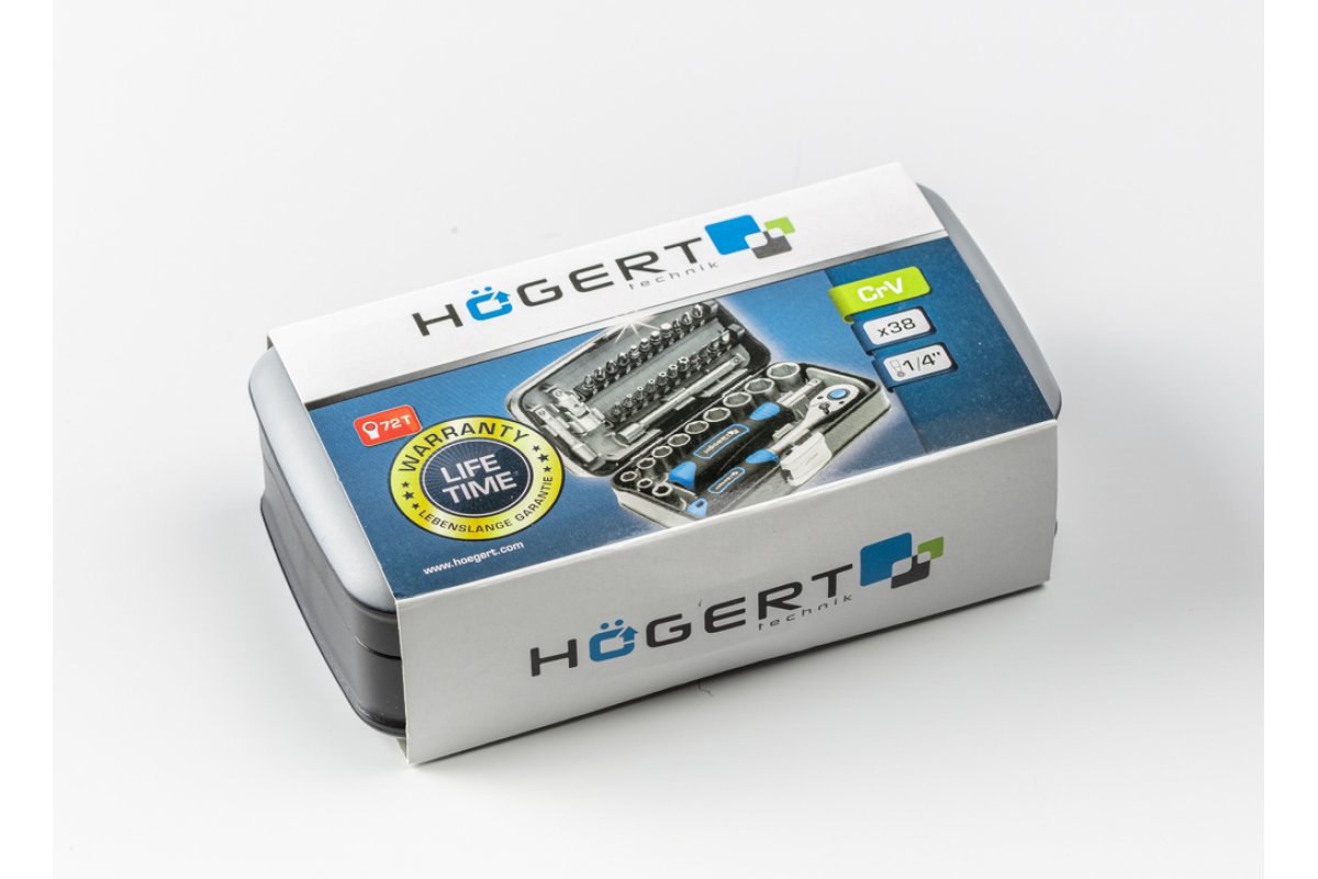 Zestaw narzędzi 38 szt. Hoegert Technik HT1R462 | | Z32898
