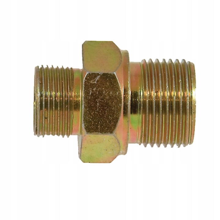 Króciec złączka pompy hydraulicznej gwinty M22-M27 Ursus C-385 88407081