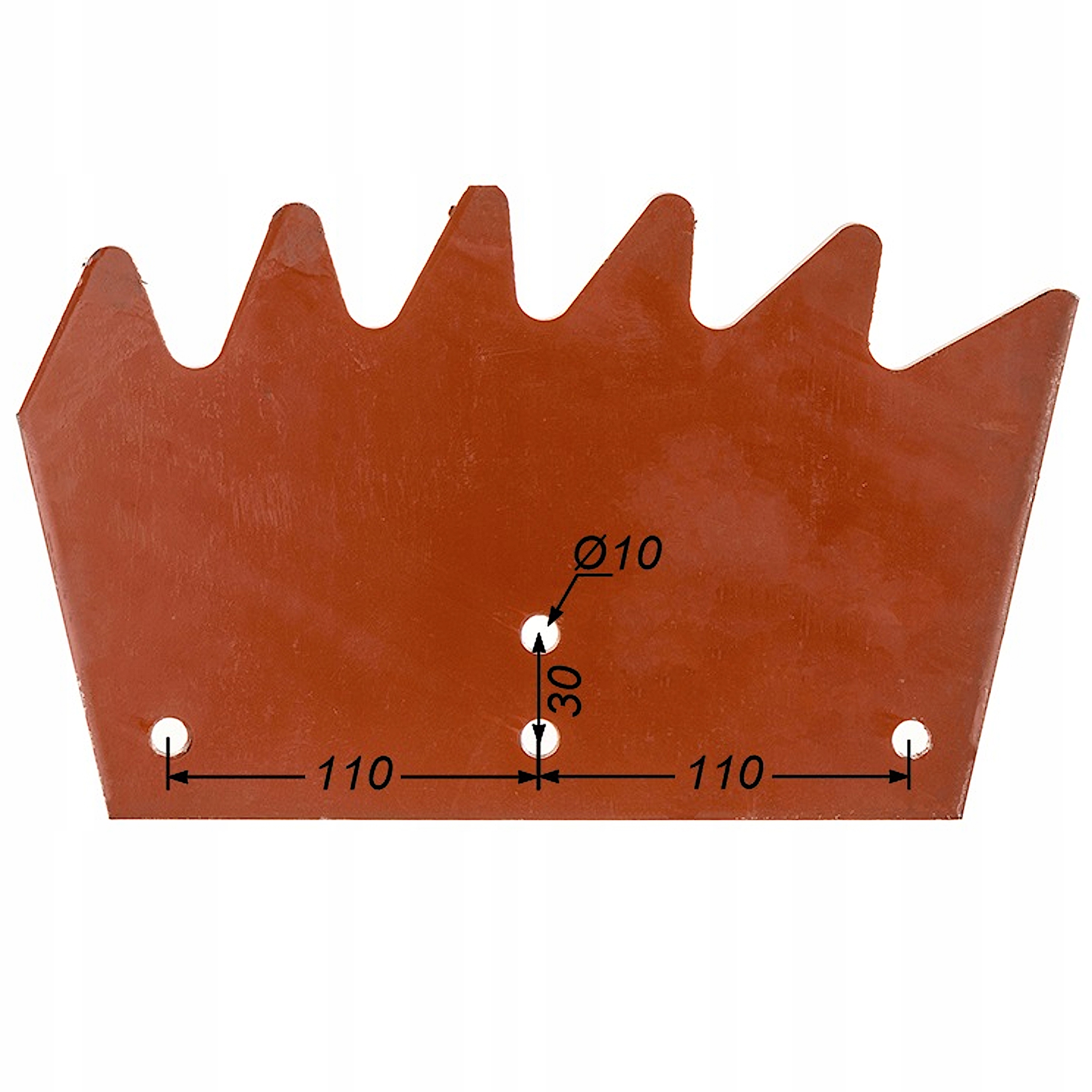 Grzebień roboczy rozrzutnik  obornika 2213190041