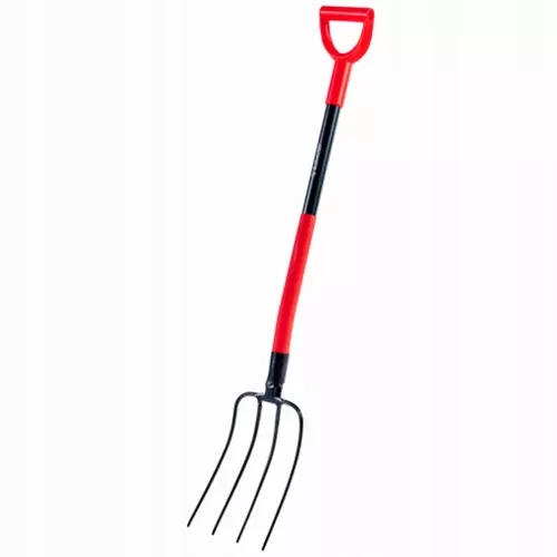 Widły gosp. 4-zębne z trzonkiem metalowym SG-WM-1