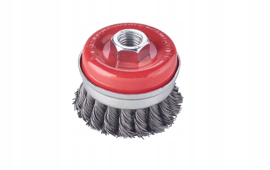 Szczotka doczołowa M14 drut skręcany 80 mm VR-6132
