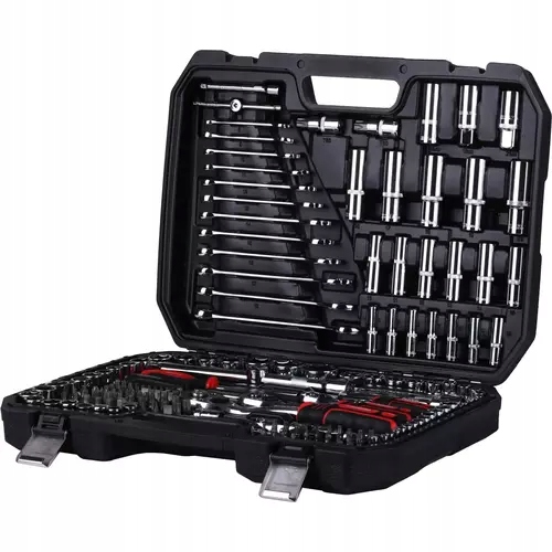 Komplet kluczy nasadowych 215 szt SQN-215