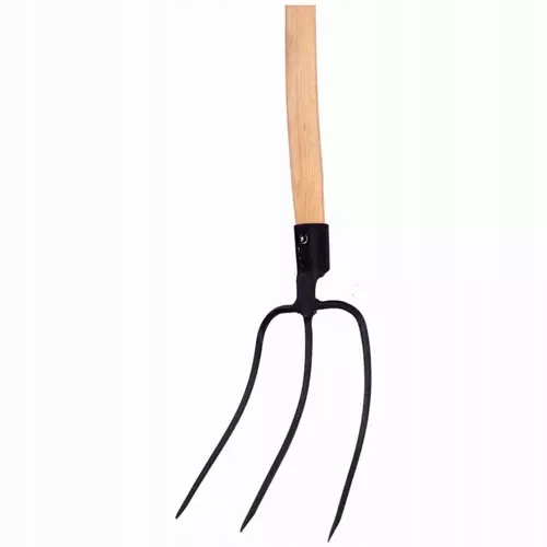 Widły gospodarcze 3-zębne z trzonkiem drewnianym SG-WPP3