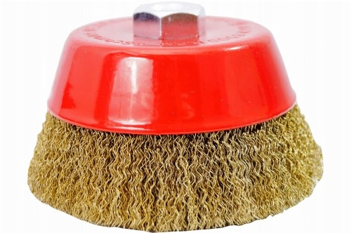 Szczotka doczołowa z nakrętką M14 drut FAL 100 SSZD-09