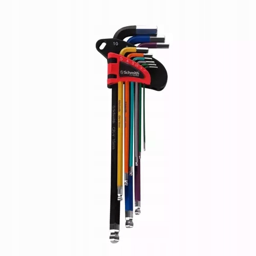 Zestaw kluczy imbusowych długich 9 szt. SQKID