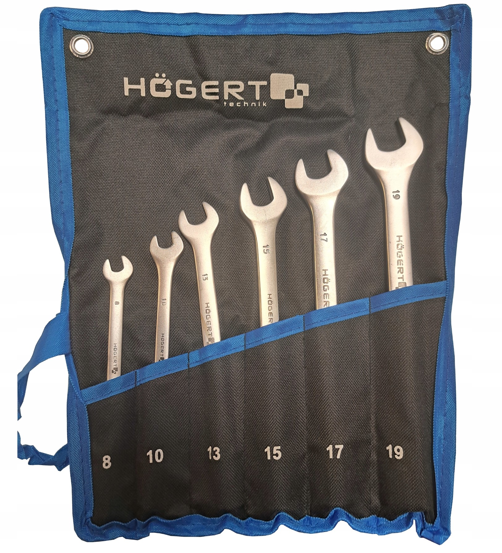 Klucze płasko-nasadowe 6 szt.