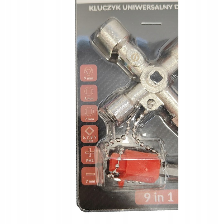 Klucz uniwersalny do szafek SCH07D01001