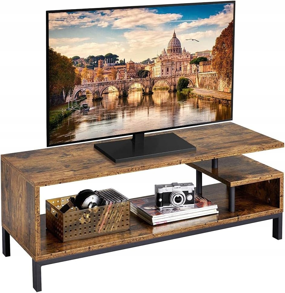 ^sitename% Szafka RTV stojąca Yaheetech 106 cm x 40 cm x 39,5 cm PolarisPL Szafka RTV stojąca Yaheetech 106 cm x 40 cm x 39,5 cm