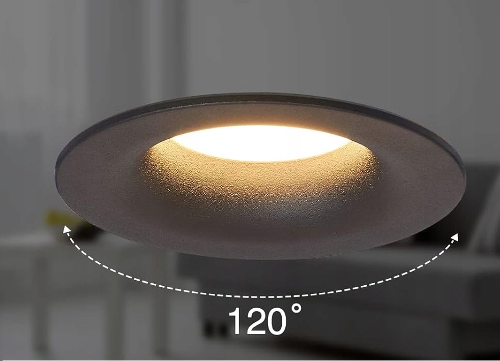 ^sitename% Zestaw Wpuszczanych Reflektorów LED Lumefixx, 5 W, Czarny, 3000 K 5szt. PolarisPL Zestaw Wpuszczanych Reflektorów LED Lumefixx, 5 W, Czarny, 3000 K 5szt.