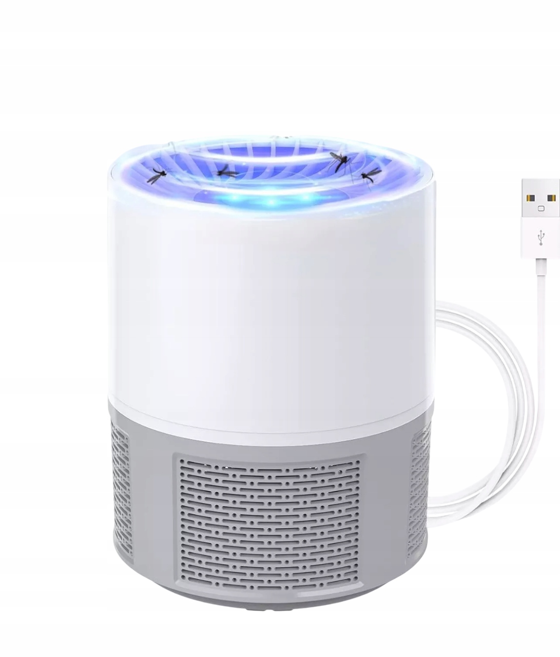 PolarisPL Lampa przeciwko komarom, muchom Aparatoo lampa UV na komary drobne owady