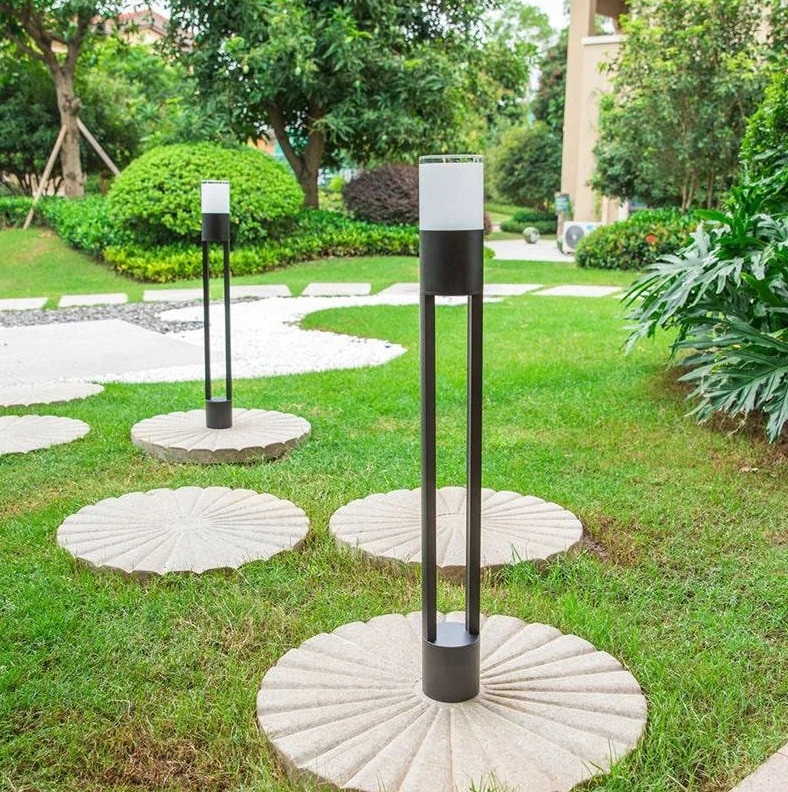 PolarisPL Lampa ogrodowa stojąca słupek oświetleniowy 100cm zewnętrzna LED