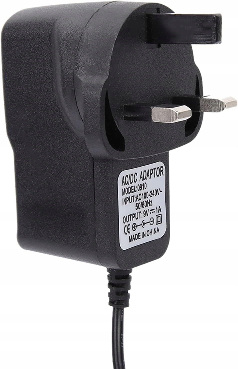 PolarisPL Uniwersalny Zasilacz 9V do Pedałów Gitarowych Bezpieczny Cichy Kompatybilny