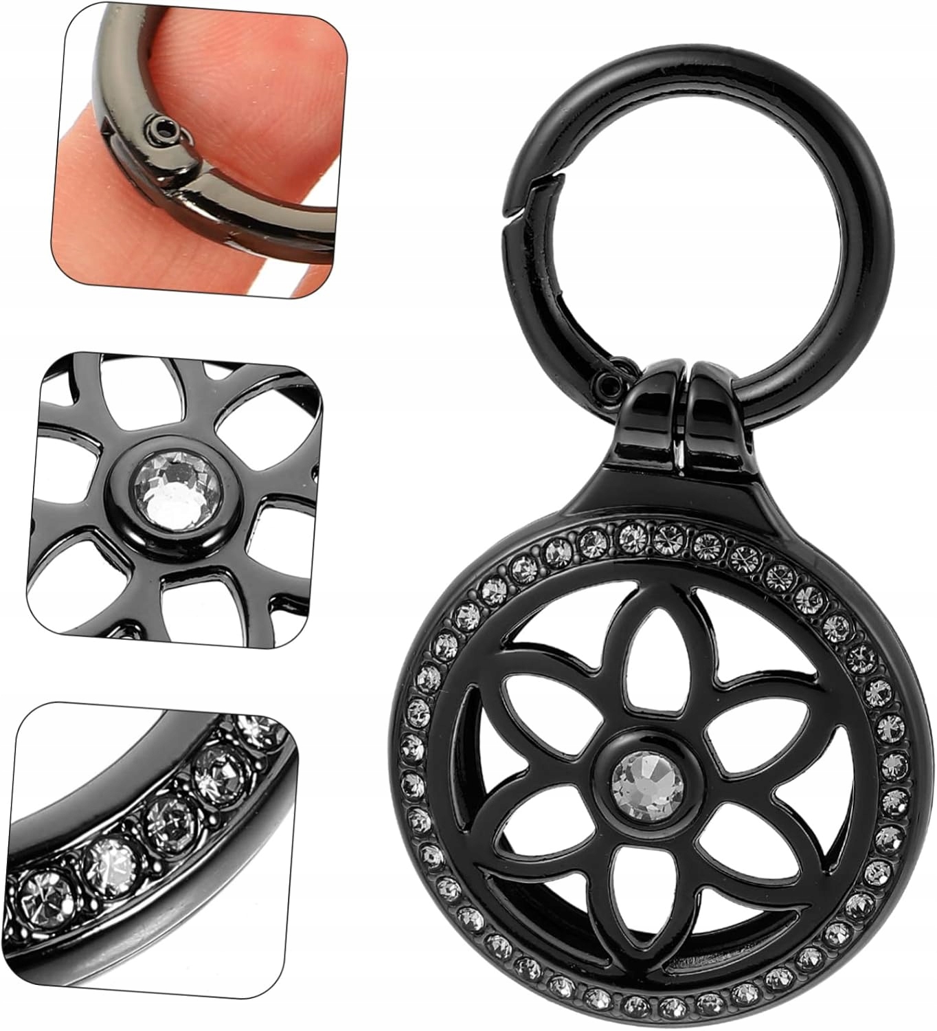 ^sitename% Diamentowy Brelok do Kluczy Samochodowych M&M Metalowy z Elementami Bling PolarisPL Diamentowy Brelok do Kluczy Samochodowych M&M Metalowy z Elementami Bling