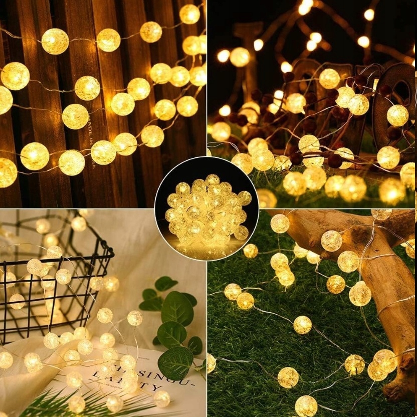 ^sitename% USEBER Girlanda łańcuch świetlny solarny na zewnątrz 50 kul LED 7m PolarisPL USEBER Girlanda łańcuch świetlny solarny na zewnątrz 50 kul LED 7m