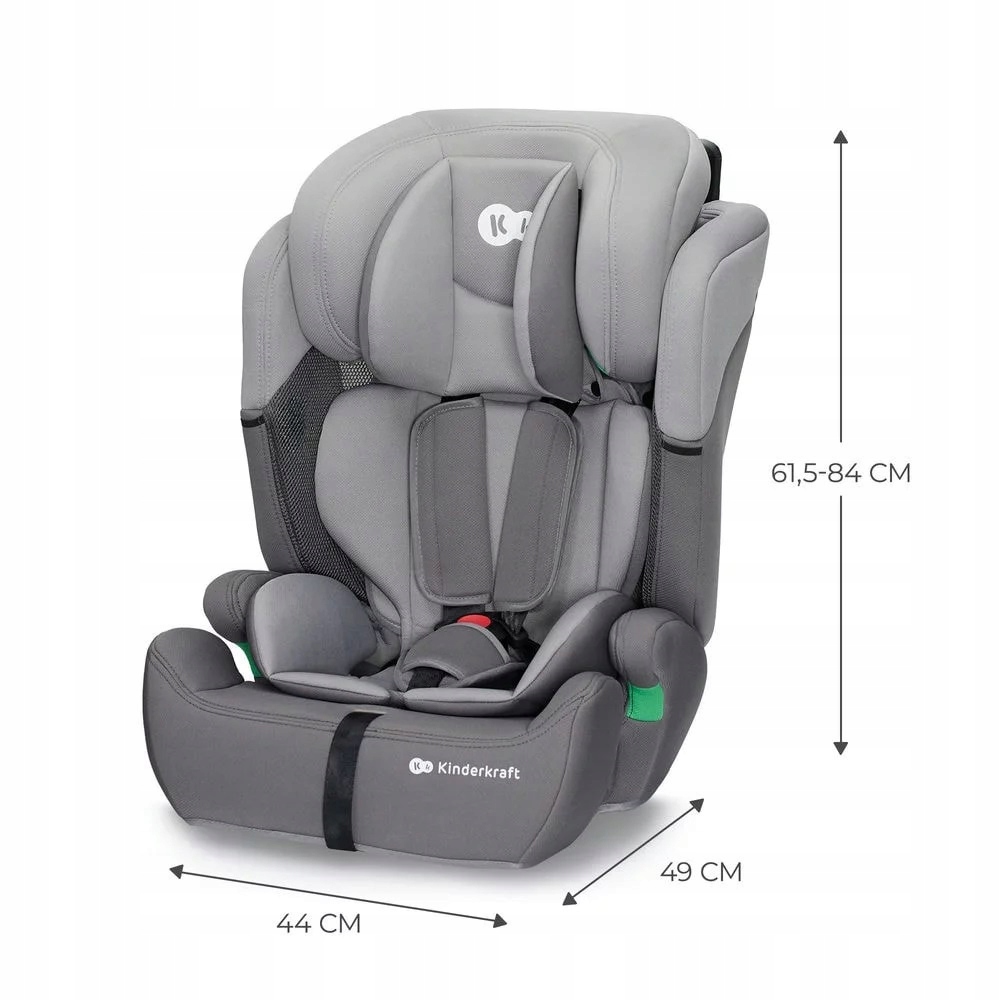 PolarisPL Fotelik samochodowy Kinderkraft Comfort Up 2 i-size Grey 9-36 kg