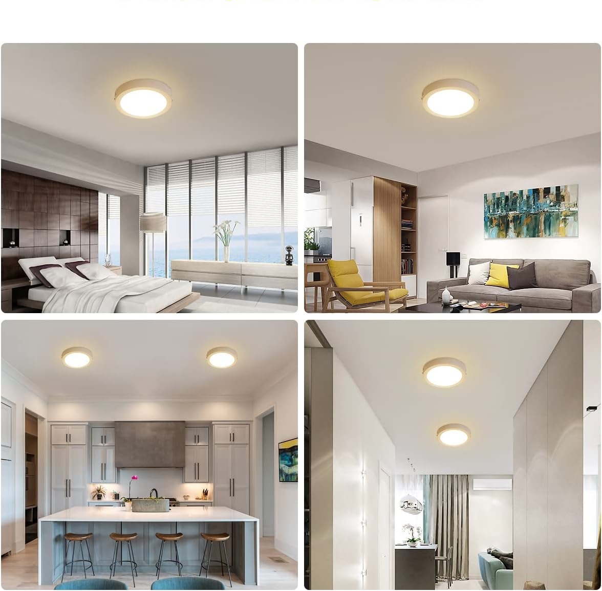 PolarisPL Okrągła Lampa Sufitowa LED Dorlink 18W - Nowoczesne Oświetlenie Plafon