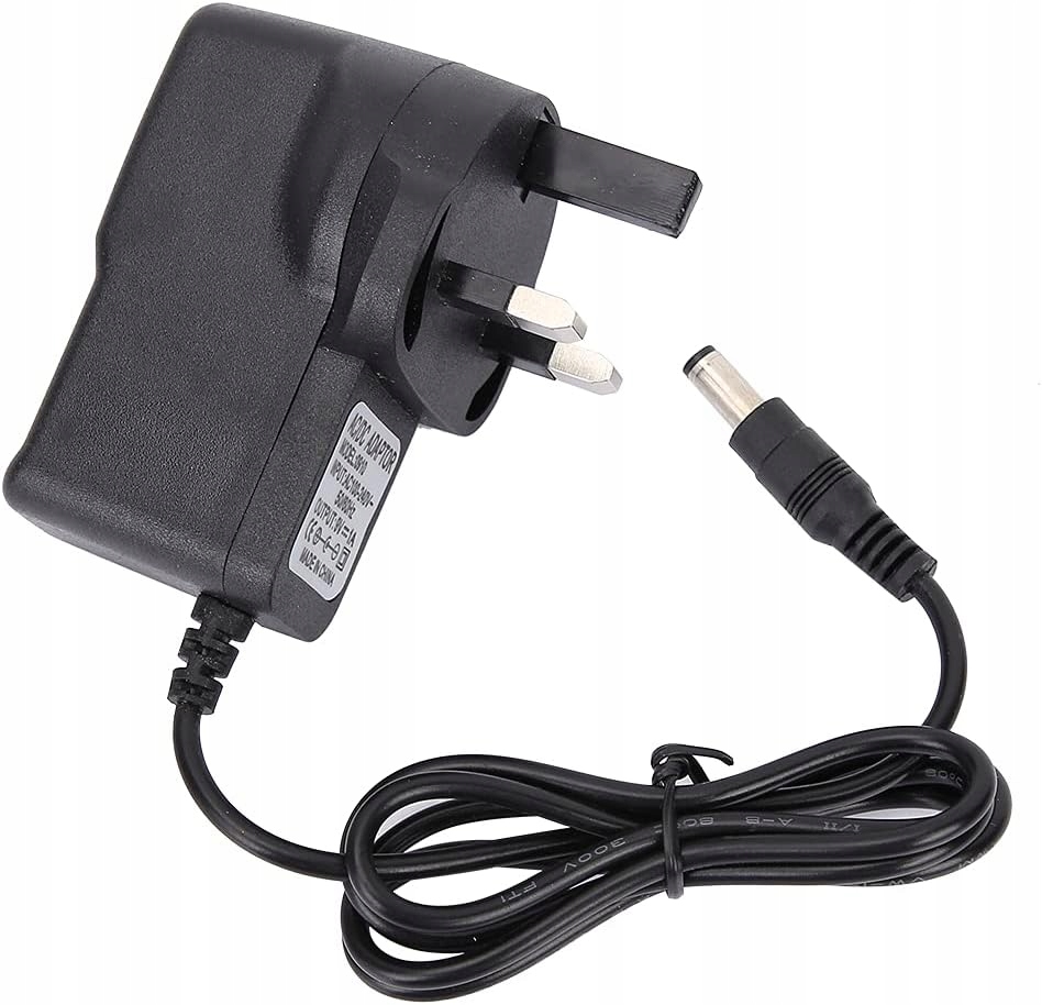 PolarisPL Uniwersalny Zasilacz 9V do Pedałów Gitarowych Bezpieczny Cichy Kompatybilny