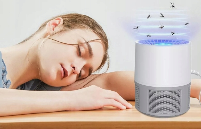 PolarisPL Lampa przeciwko komarom, muchom Aparatoo lampa UV na komary drobne owady