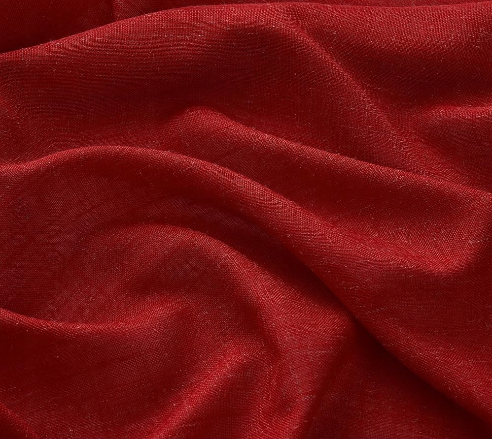 ^sitename% MIULEE Zestaw 2 zasłon z woalu zasłona lniana z oczkami 140 x 215 czerwony PolarisPL MIULEE Zestaw 2 zasłon z woalu zasłona lniana z oczkami 140 x 215 czerwony