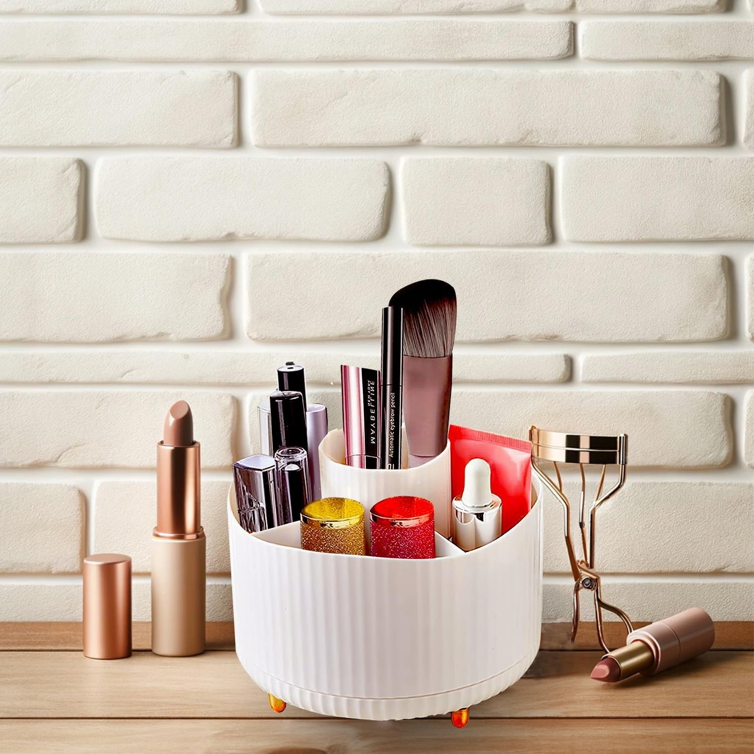 PolarisPL EDGIT ORGANIZER OKRĄGŁY na Kosmetyki POJEMNIK na PERFUMY PĘDZLE Make-up 360