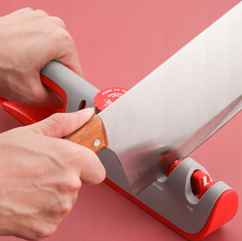 PolarisPL Profesjonalna ostrzałka 4w1 z regulatorem kąta nachylenia do ostrzenia