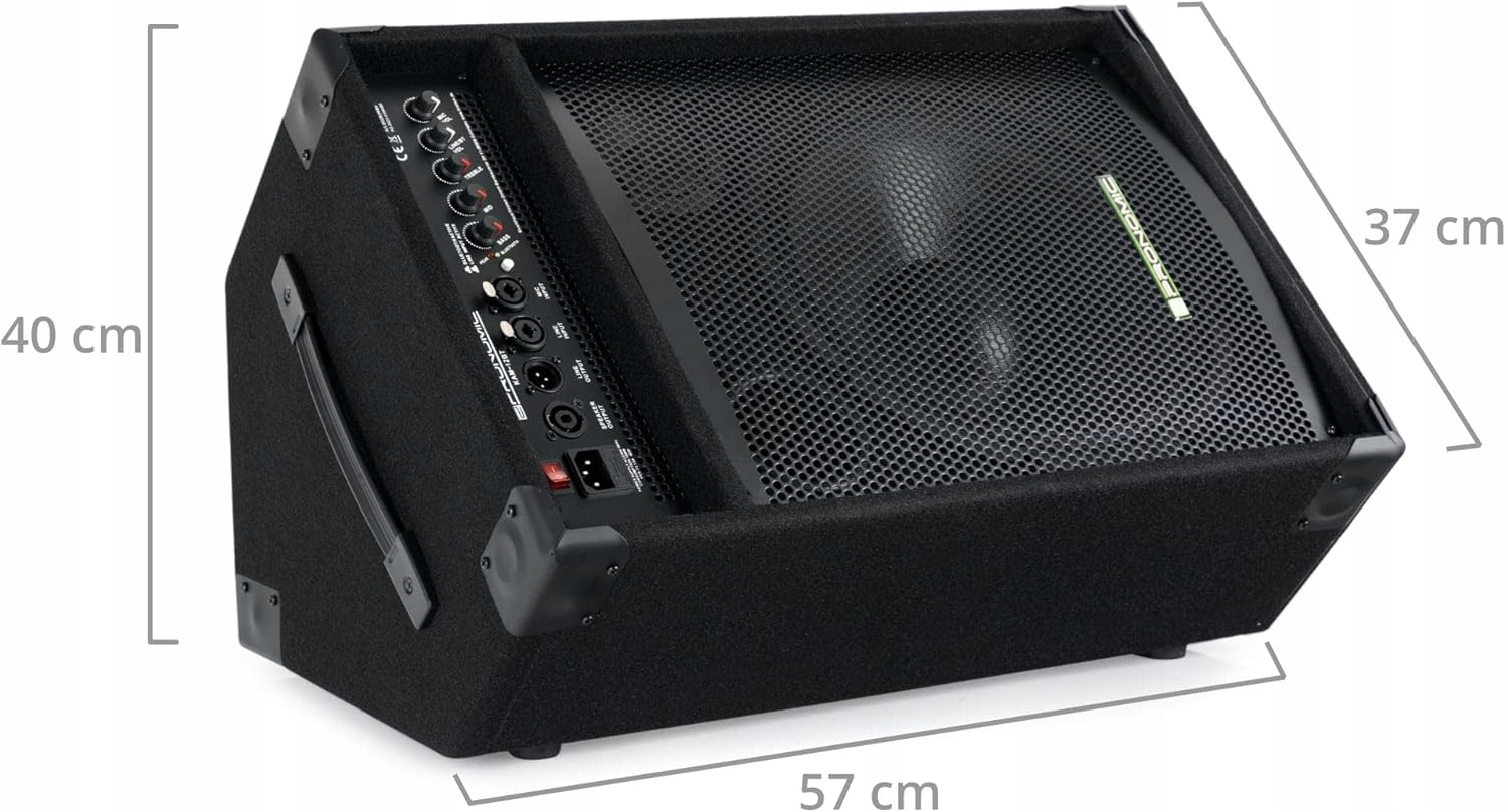 PolarisPL Pronomic KAM-12BT Aktywny Monitor Sceniczny z Bluetooth - 120 W (RMS)