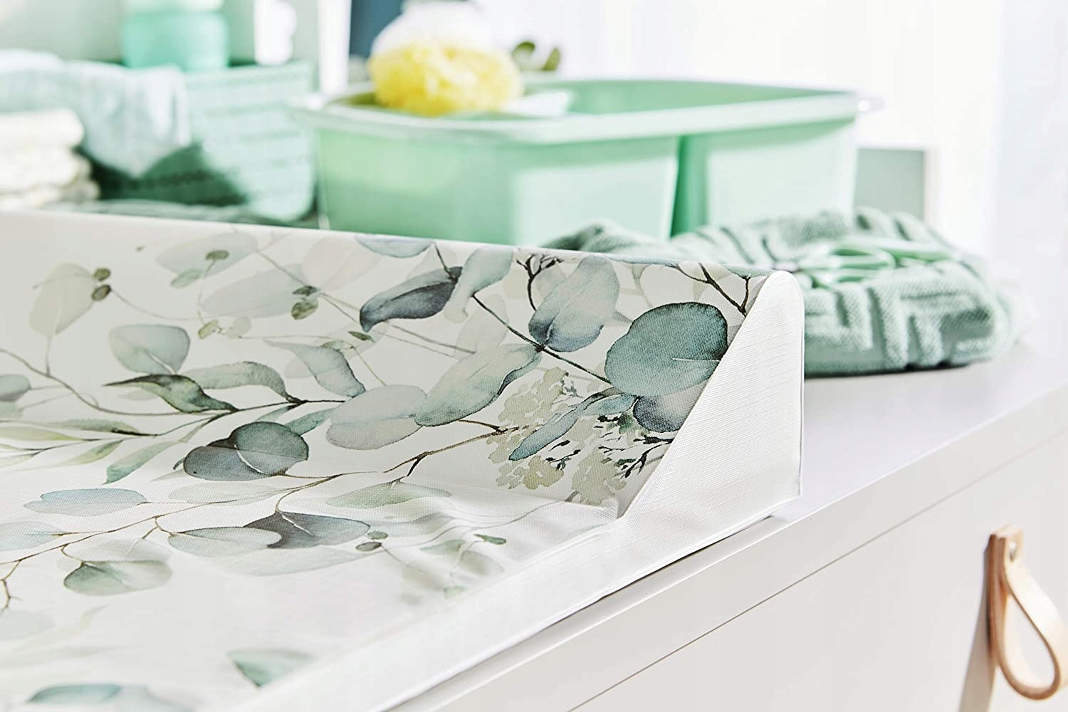 ^sitename% Rotho mata klin do przewijania Polar, Poliuretan Zielony 50cmx70cm PolarisPL Rotho mata klin do przewijania Polar, Poliuretan Zielony 50cmx70cm