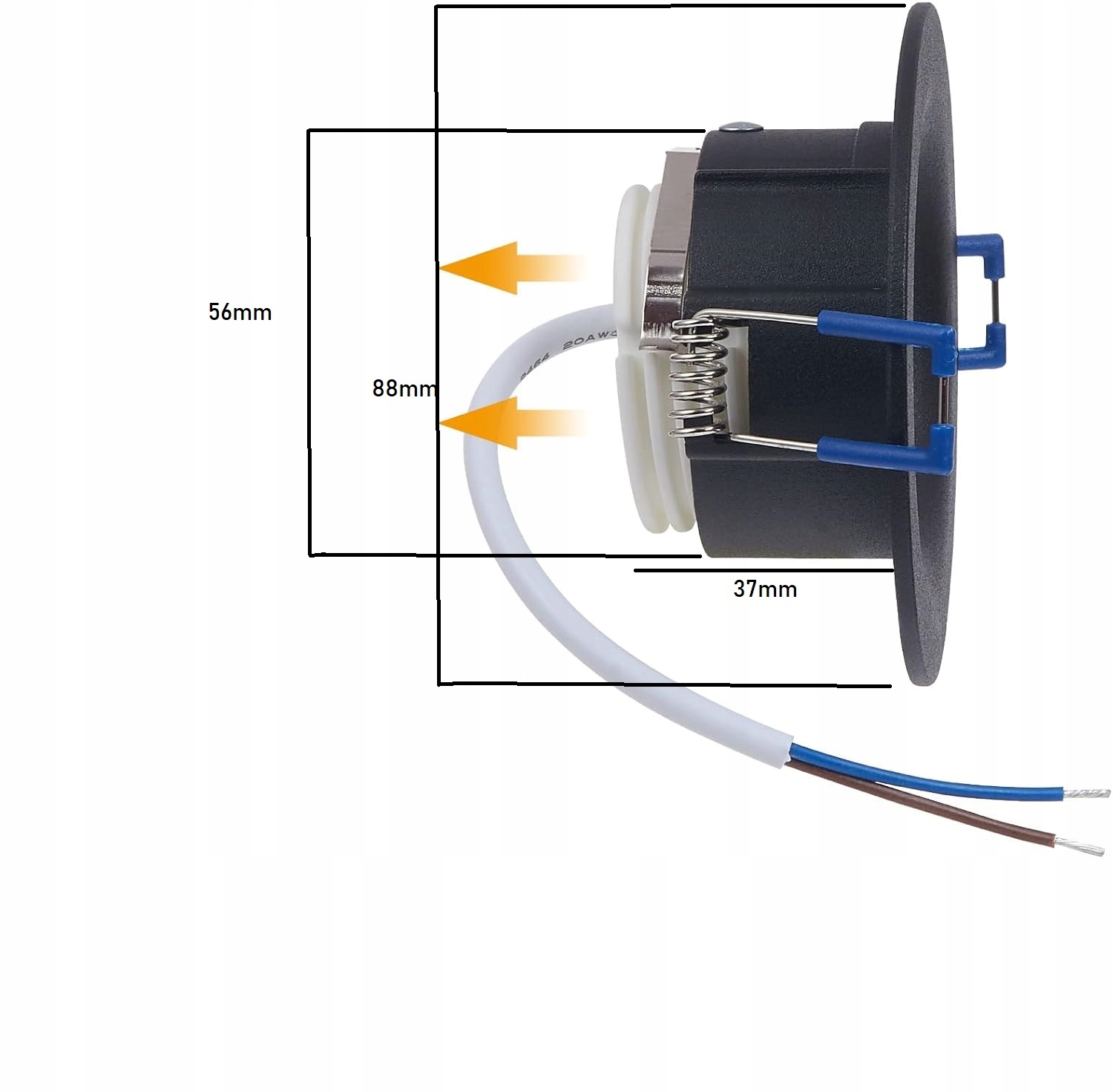 ^sitename% Zestaw Wpuszczanych Reflektorów LED Lumefixx, 5 W, Czarny, 3000 K 5szt. PolarisPL Zestaw Wpuszczanych Reflektorów LED Lumefixx, 5 W, Czarny, 3000 K 5szt.